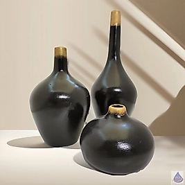 &Seramik Vazo Üçlü Set 3